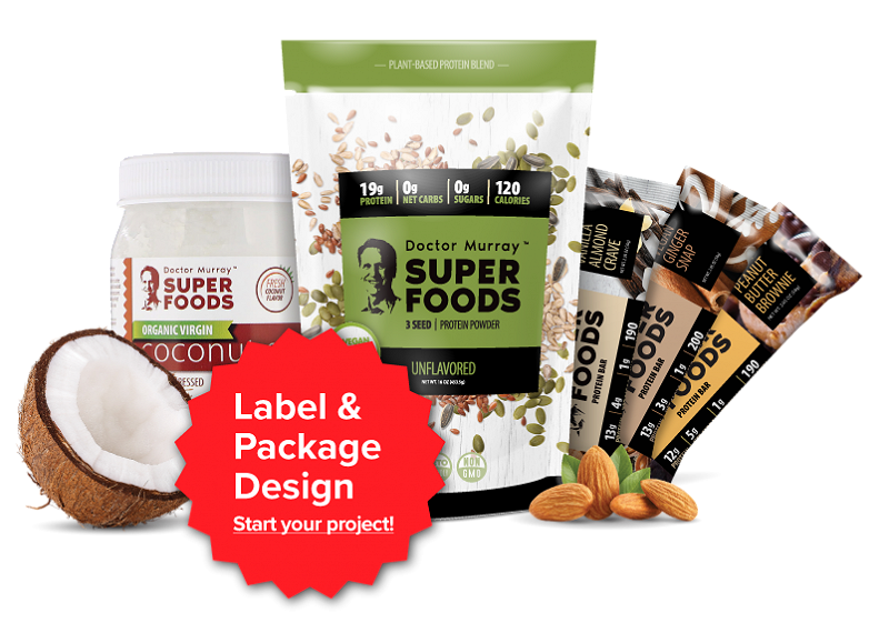 Image of Label and Package design by FlyBox Media