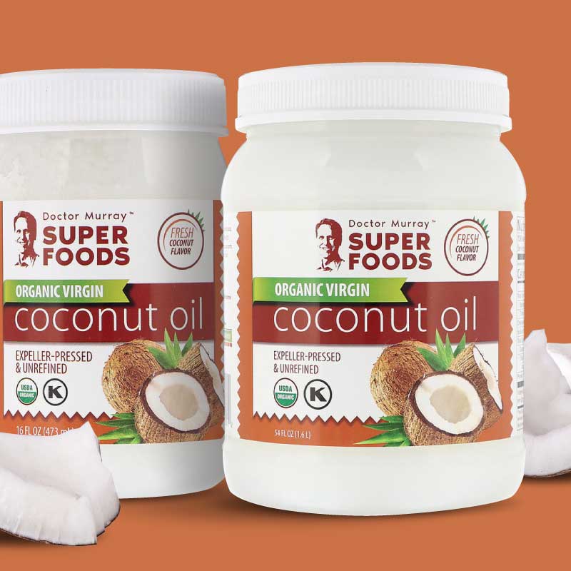 Doctor Murray Coconut Oil Bottle Label Design