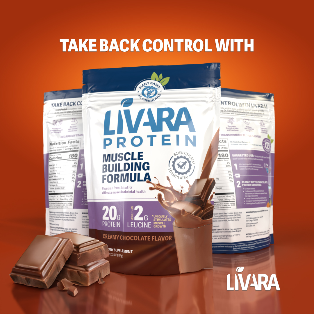 Livara Protein Powder Pouch Design