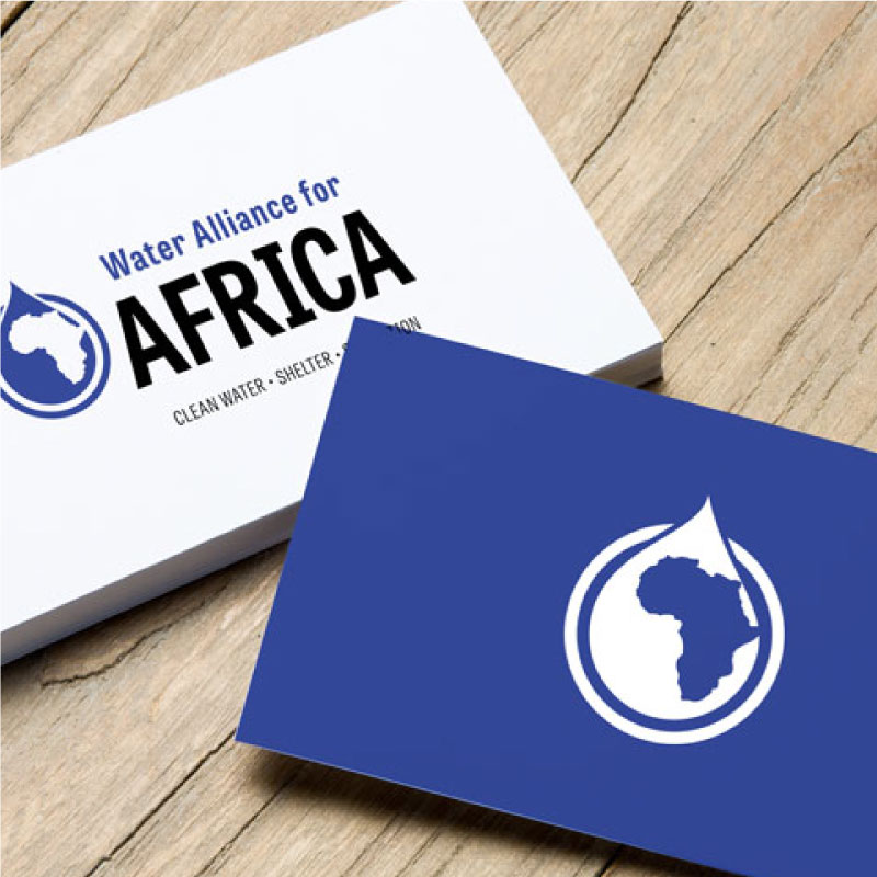 Water Alliance for Africa Logo Design